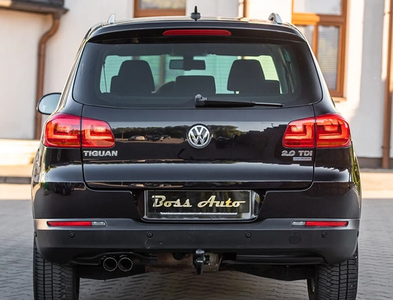 Volkswagen Tiguan cena 59900 przebieg: 194123, rok produkcji 2013 z Zator małe 407